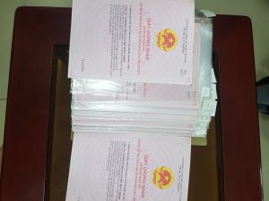 SỔ HỒNG KHU NHÀ Ở PHÚ HỒNG THỊNH 8