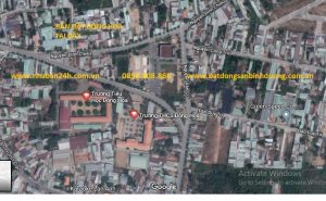 BÁN ĐẤT SAU HỘI TRƯỜNG ĐÔNG HÒA DĨ AN BÌNH DƯƠNG 1 TỶ 650 TRIỆU